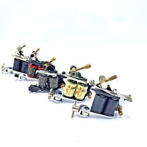 Coil Tattoo Machines- Lot of 5 - Includes 1  Hildbrandt - Untested